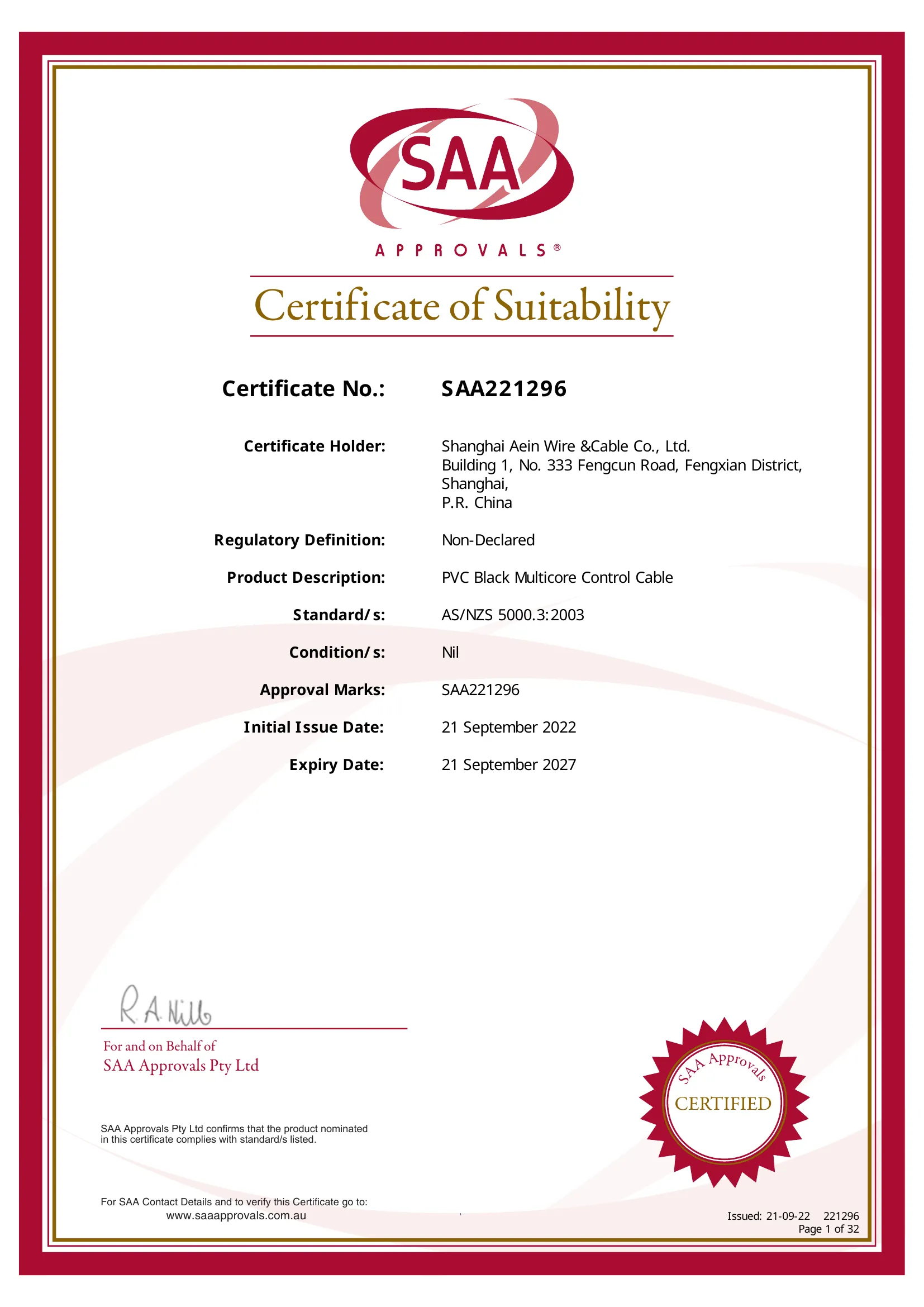 Certificado 7