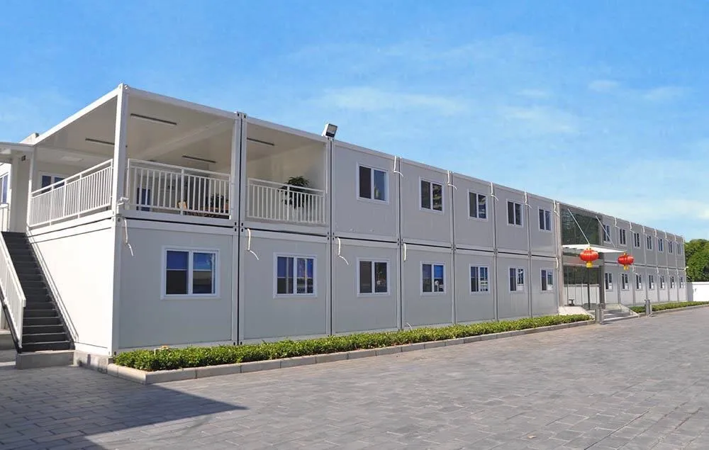 Solucion de edificio modular comercial