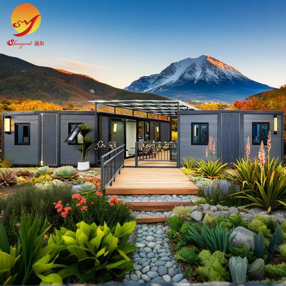 Casa contenedor con techo plano imagen 6