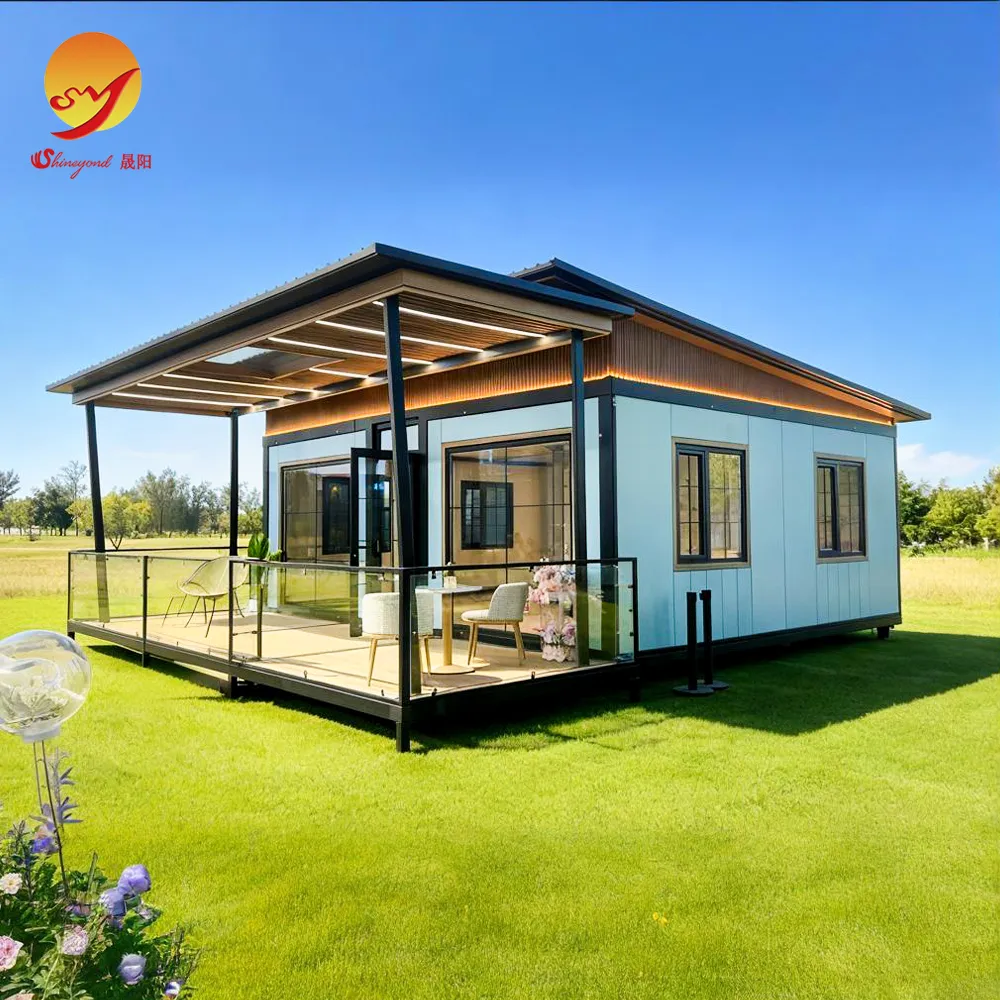 Casa contenedor con techo plano imagen 3
