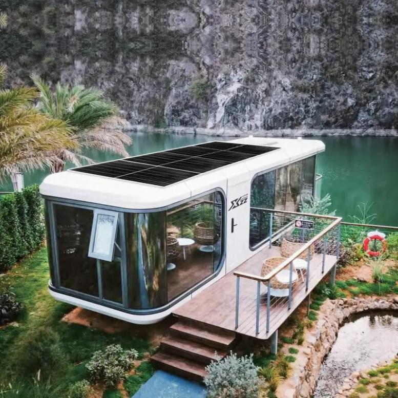 Casa contenedor con sistema fotovoltaico imagen 2